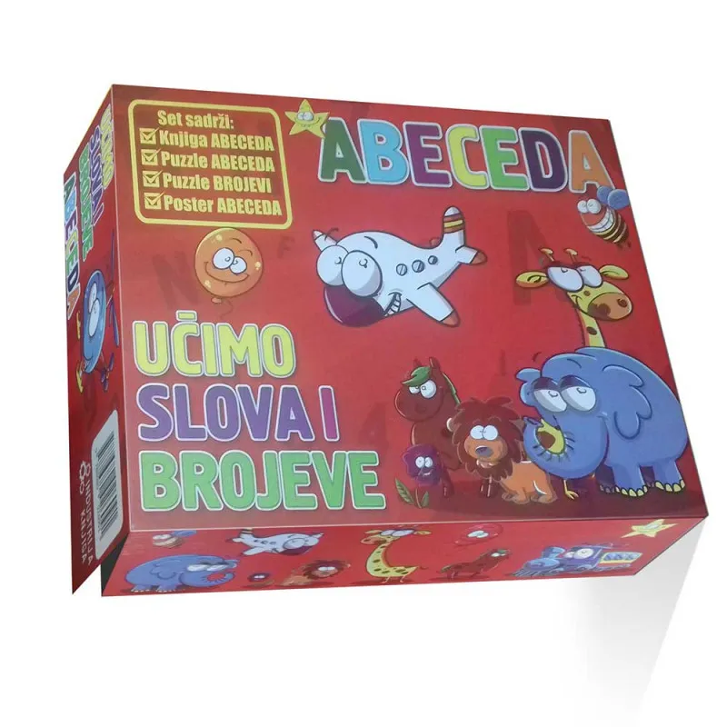 ALEKSANDAR STEFANOVIC - UCIMO SLOVA I BROJEVE ABECEDA