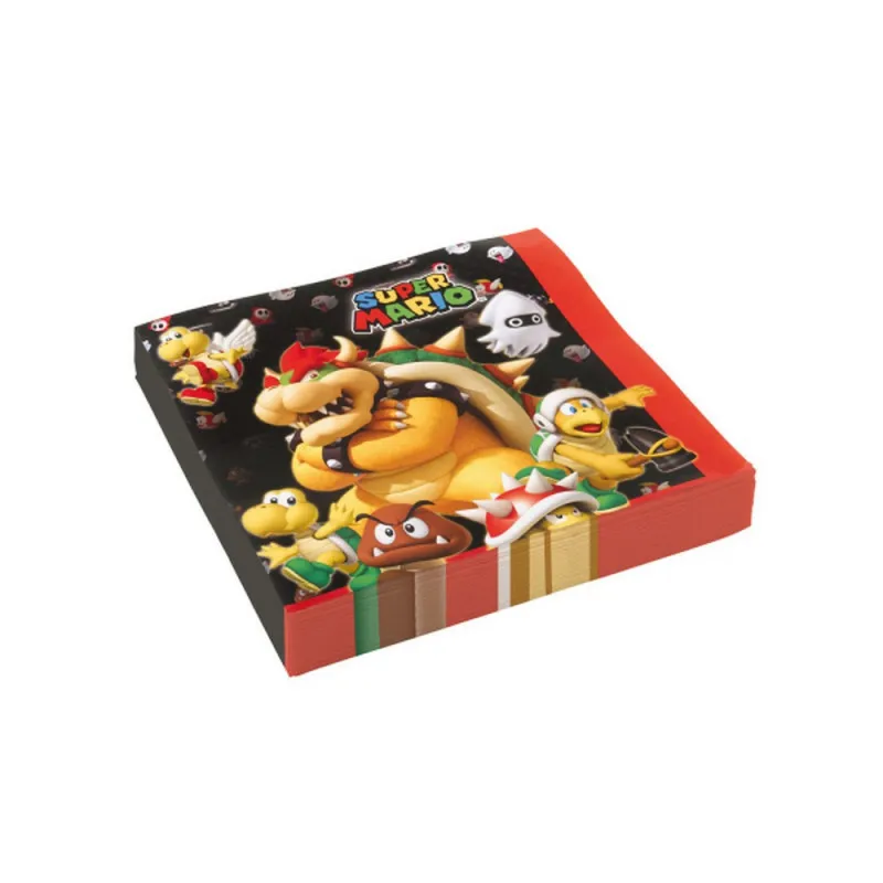 AMSCAN SALVETE SUPER MARIO 20 KOM