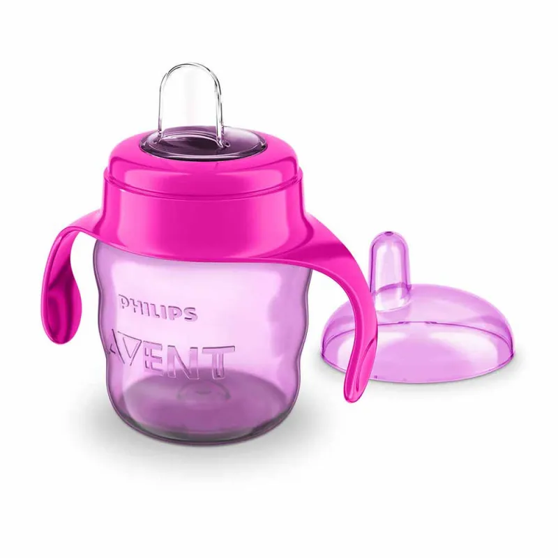 AVENT SPOUT CUP  EASY SIP 7OZ/200ML 6M  PINK PHILIPS