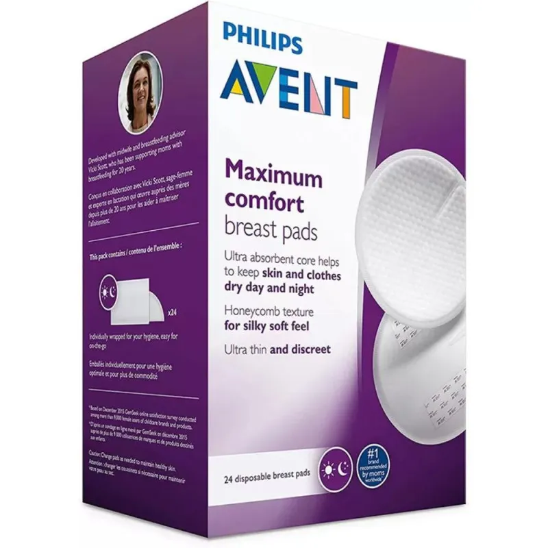 AVENT TUFERI ZA GRUDI JEDNOKRATNI DNEVNI 5782 - 24KOM