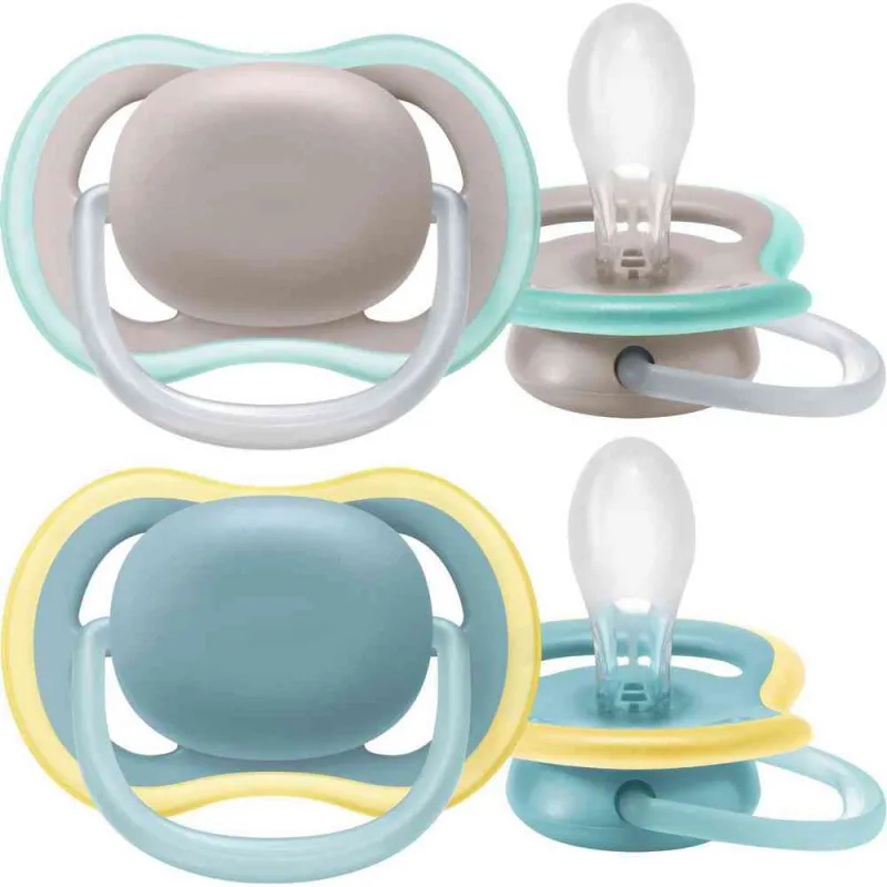 AVENT VARALICA SILIKON ULTRA AIR 18M+ BEIGE/DOWN 2/1