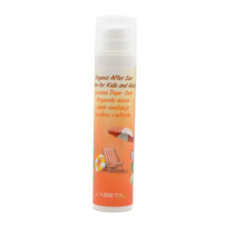 AZETA BIO ORGANSKI LOSION ZA NEGU POSLE SUNCANJA ZA DECU I ODRASLE 100ML