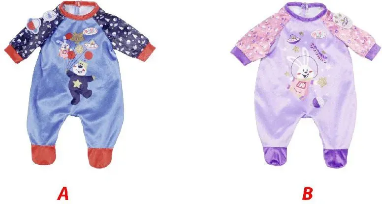 BABY BORN ODEĆA HAPPY BIRTHDAY ROMPER ASST 43CM 1kom
