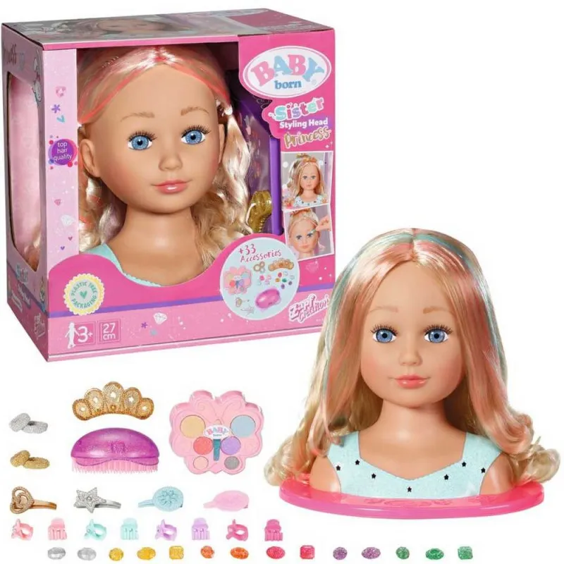 BABY BORN PRINCESS STYLING TORZO