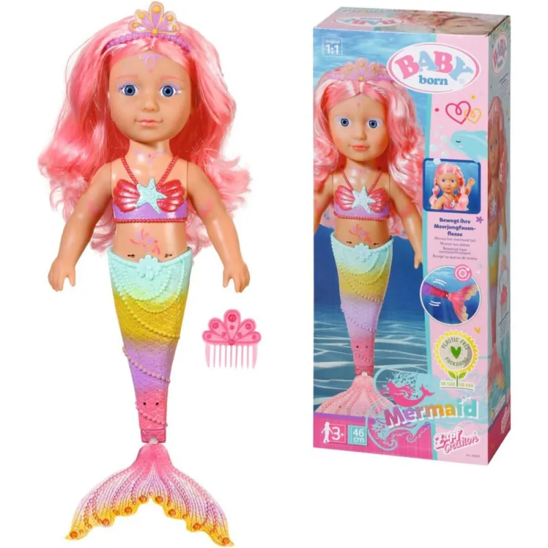BABY BORN SIRENA SESTRICA 46 CM