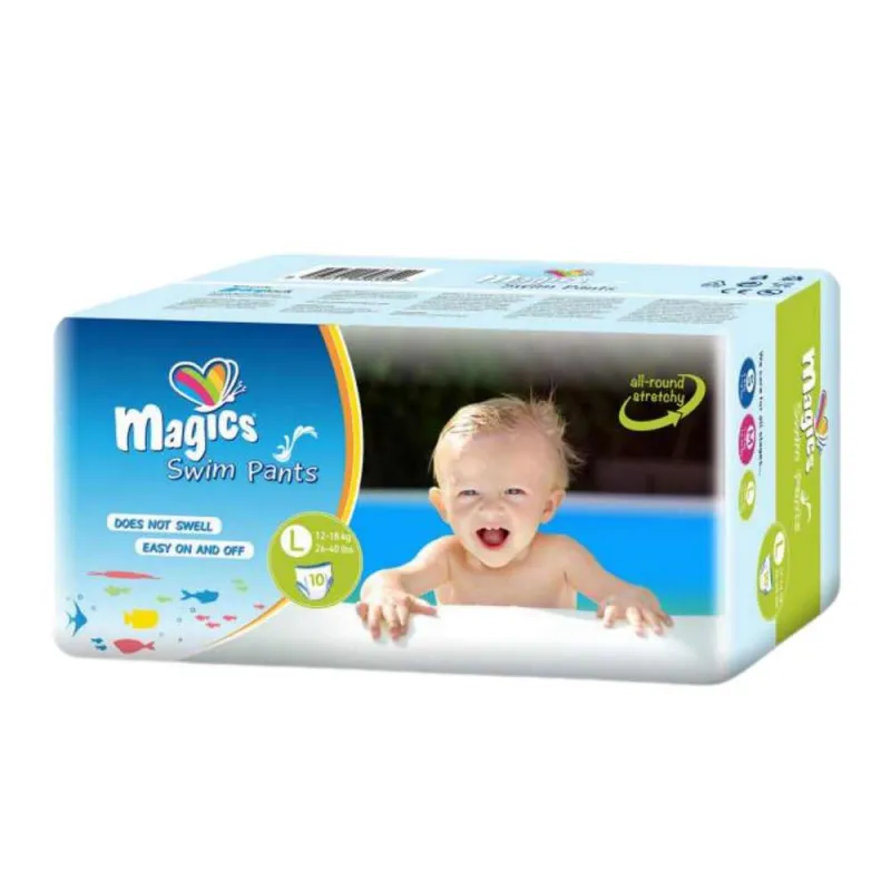 BAMBO PELENE GACICE ZA KUPANJE MAGICS L, 12-18KG, 10KOM