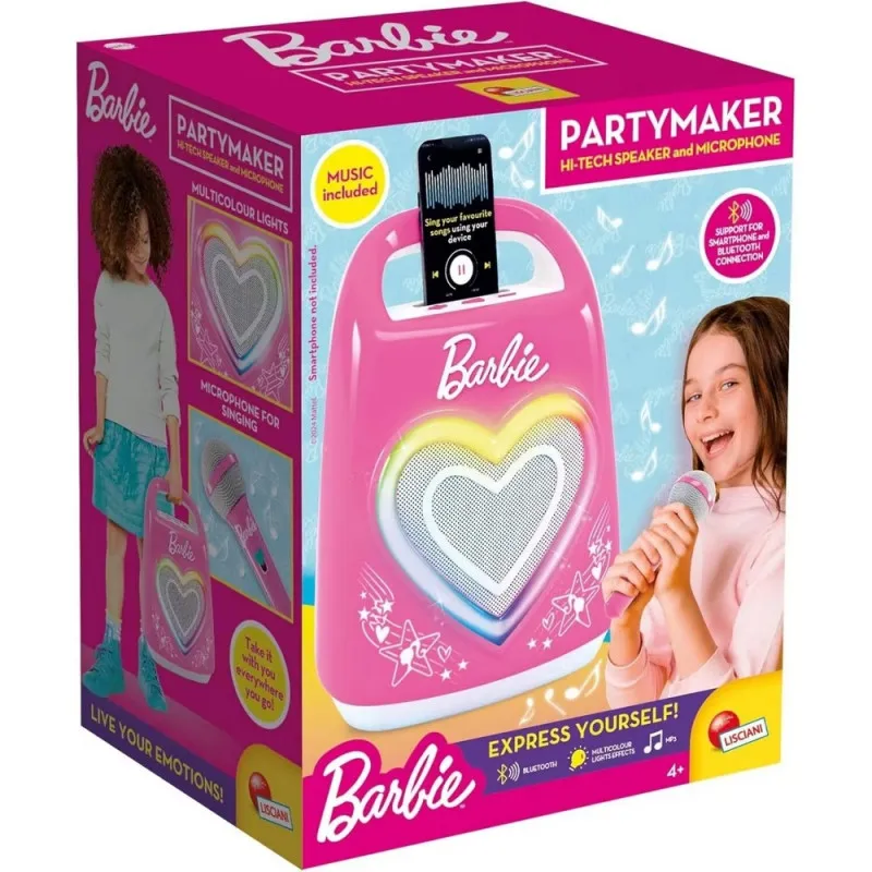 BARBIE PARTYMAKER KARAOKE SET