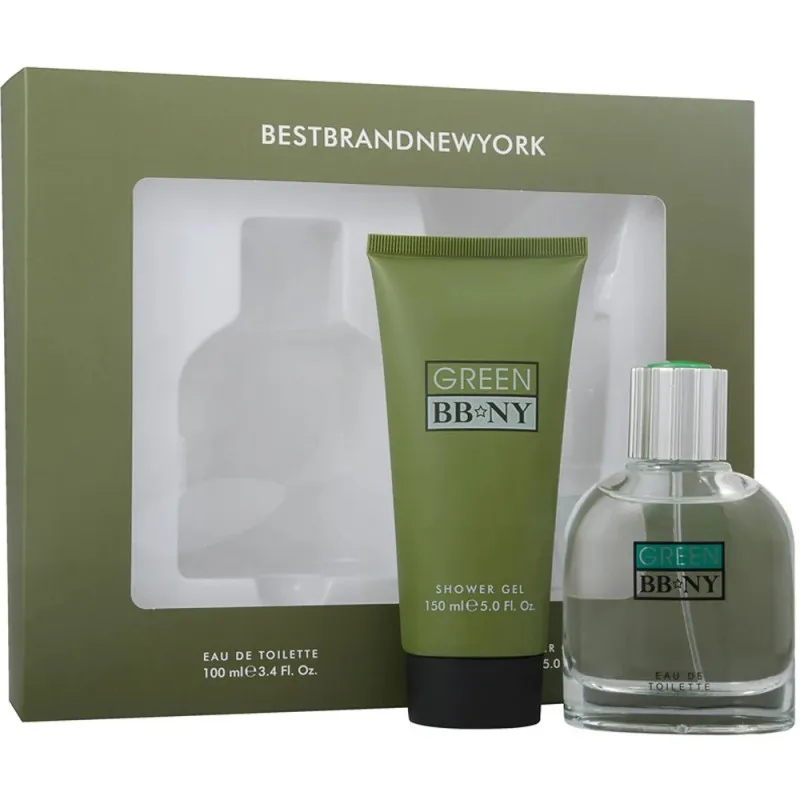BBNY GREEN MEN SET (EDT 100ML + SG 150ML)