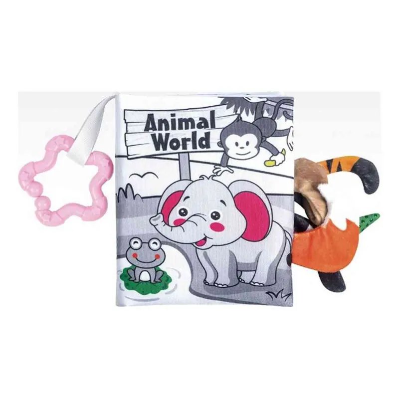 BBO MEKANA KNJIGA (13.5 X 11CM) - ANIMAL WORLD