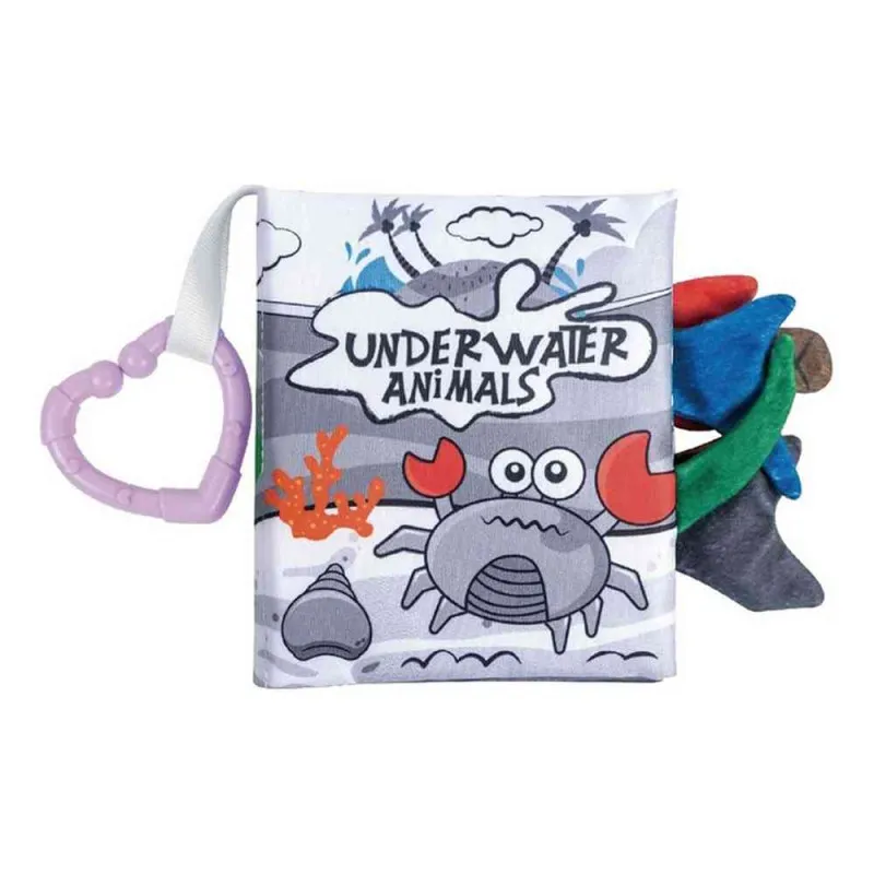 BBO MEKANA KNJIGA (13.5 X 11CM) - UNDERWATER ANIMALS