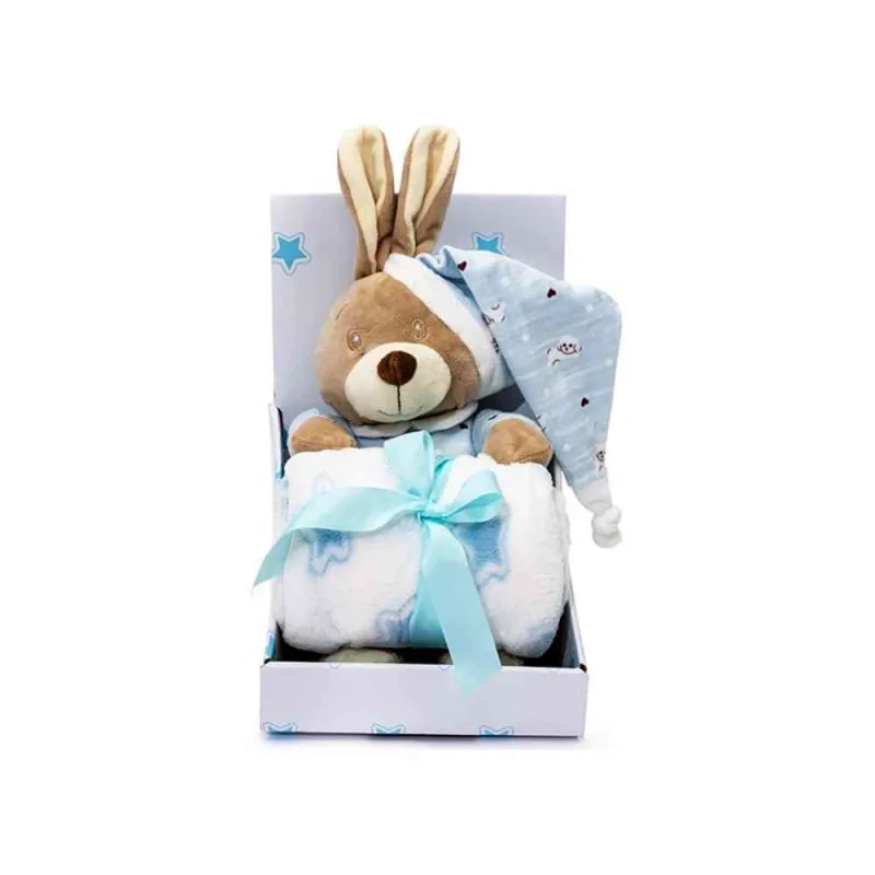 BBO SET IGRACKA  I  CEBENCE SLEEPY BEAR (20TB0167) - BLUE