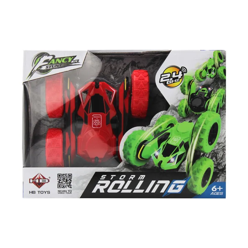 BEST LUCK STUNT RC CRVENO VOZILO
