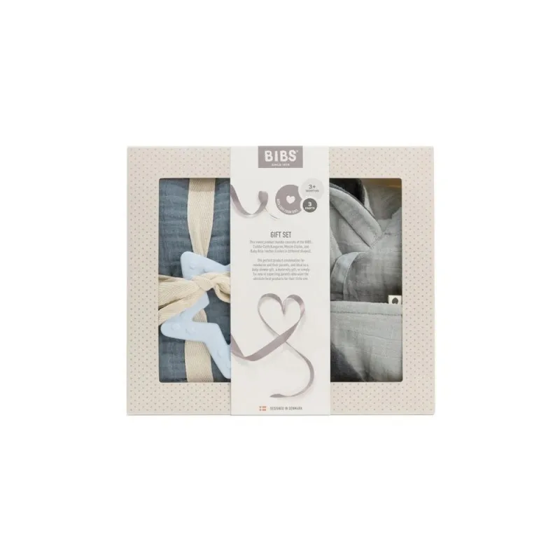 BIBS BABY SHOWER SET BABY BLUE