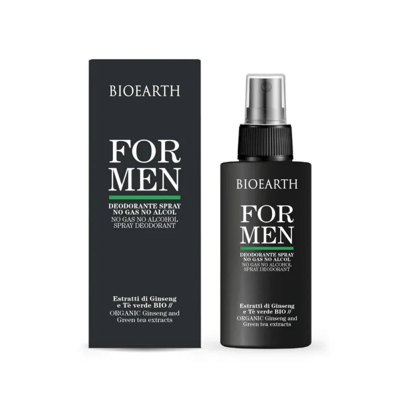 BIOEARTH DEZODORANS U SPREJU BEZ ALKOHOLA - MEN 100 ML