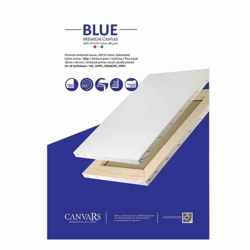 BLUE CANVARS 50X70CM