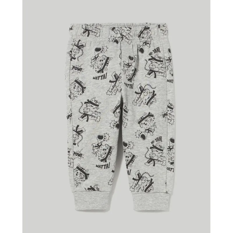 BLUKIDS DONJI DEO MEDIUM GREY MELANGE