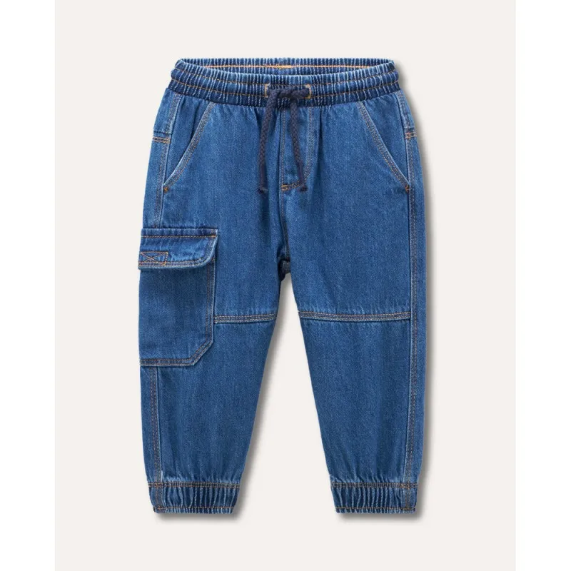 BLUKIDS FARMERKE MEDIUM BLUE