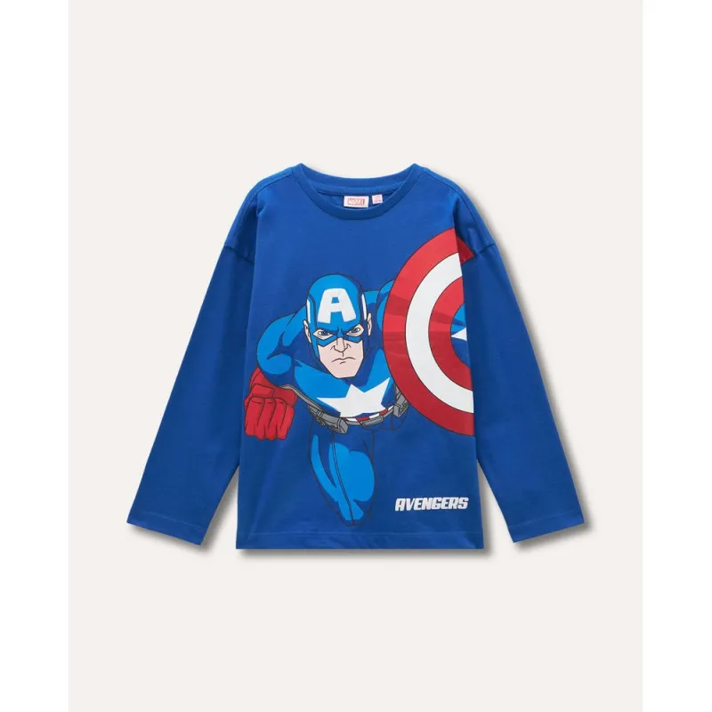 BLUKIDS MAJICA DUG RUKAV BLUE