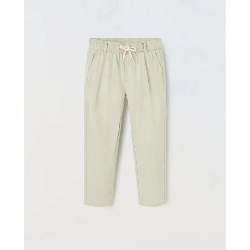 BLUKIDS PANTALONE LIGHT BROWN