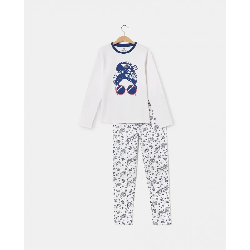 BLUKIDS PIDZAMA LONG PYJAMA 9/14 GIRL