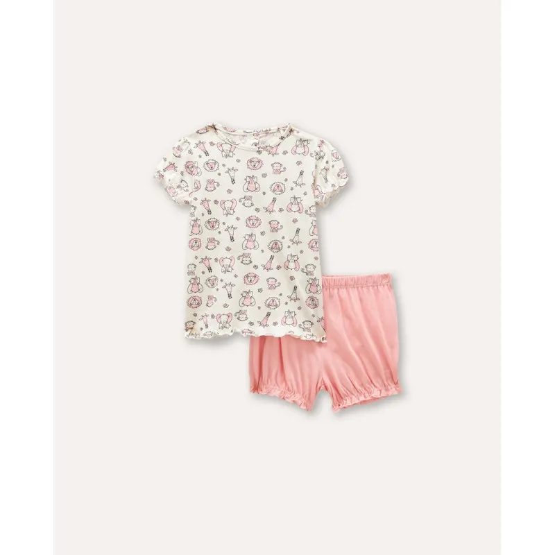 BLUKIDS PIDZAMA STRAWBERRY CREAM