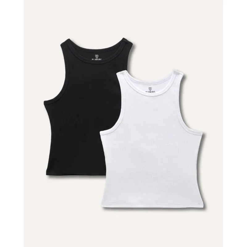 BLUKIDS PODMAJICA WHITE/BLACK