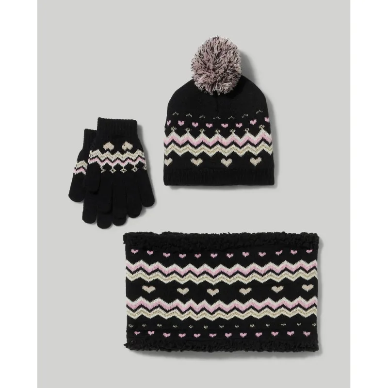 BLUKIDS SET SAL, KAPA I RUKAVICE MULTICOLOUR