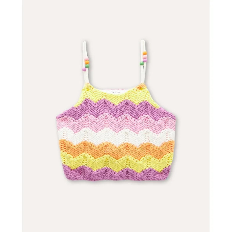 BLUKIDS TOP MULTICOLOUR STRIPED