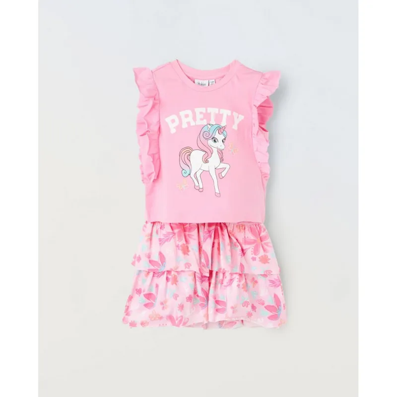 BLUKIDS TRENERKA KOMPLET PINK
