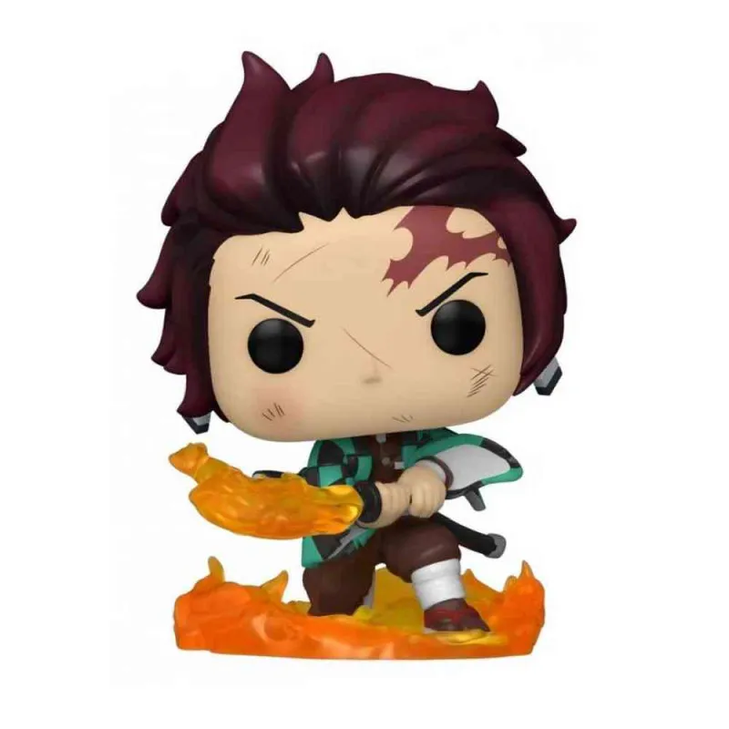 BOBBLE FIGURE ANIME - DEMON SLAYER KIMETSU NO YAIBA POP! - TANJIRO KAMADO (HINOK...