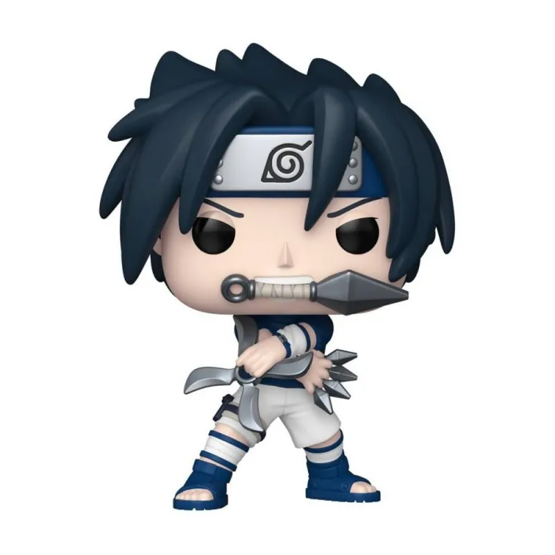 BOBBLE FIGURE ANIME - NARUTO SHIPPUDEN CLASSIC POP! - SASUKE UCHIHA