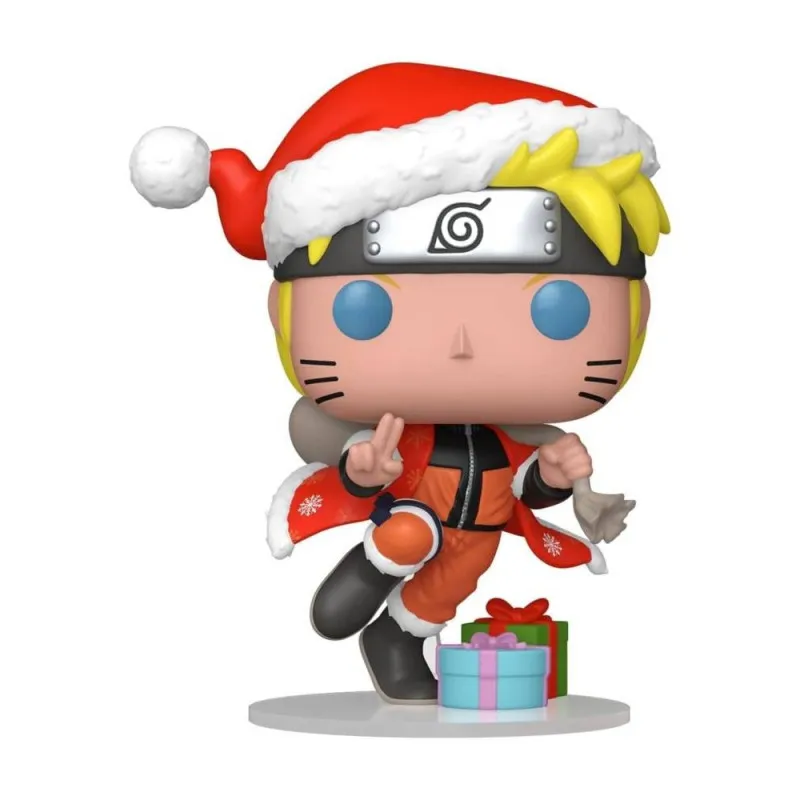 BOBBLE FIGURE ANIME - NARUTO SHIPPUDEN POP! - NARUTO UZUMAKI (HOLIDAY) 2049 9CM