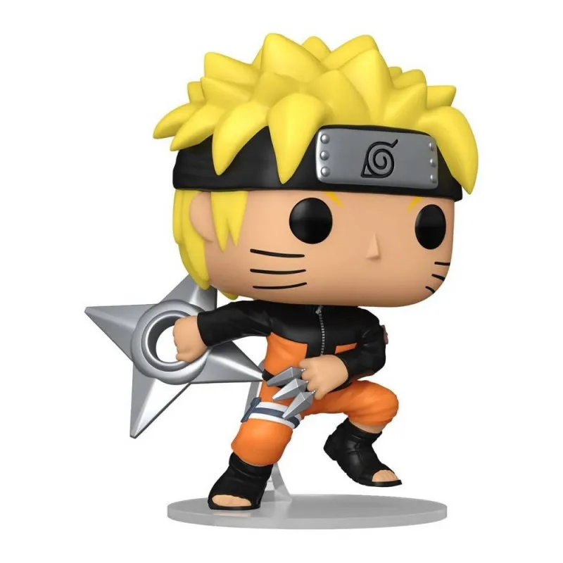 BOBBLE FIGURE ANIME - NARUTO SHIPPUDEN POP! - NARUTO UZUMAKI SHRKN