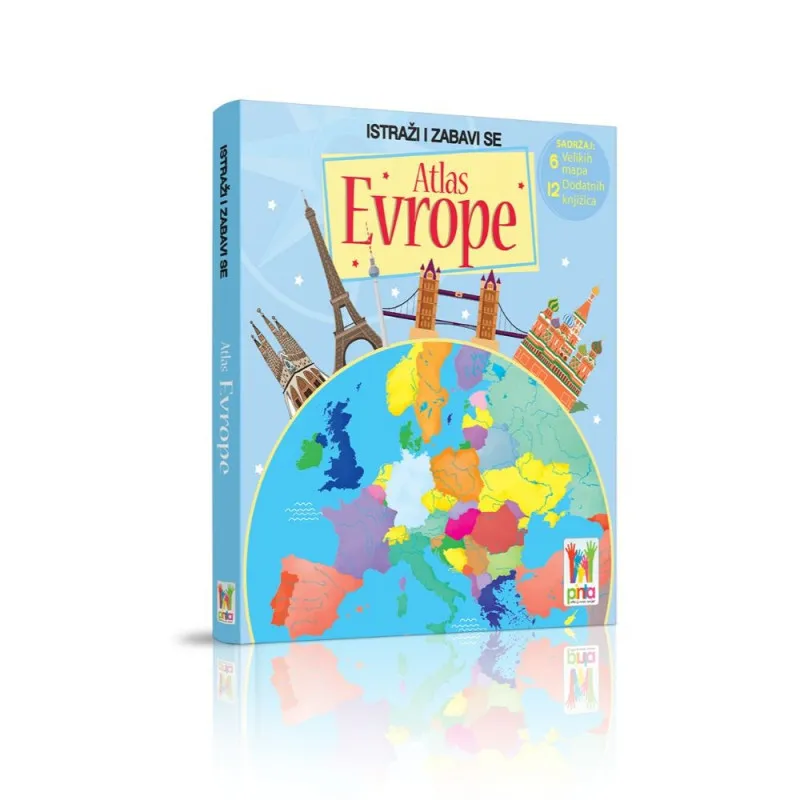 BRIJBASI ART PRESS LIMITED - ISTRAZI I ZABAVI SE-ATLAS EVROPE
