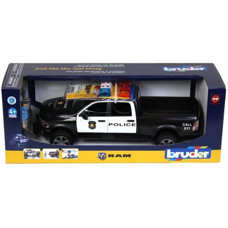 BRUDER VOZILO  RAM 2500 TERENAC S KONJEM I PRIKOLICOM
