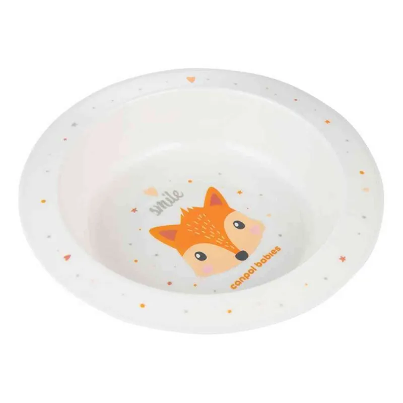 CANPOL BABIES CINIJA 4/412 CUTE ANIMALS 270ML - ORANGE