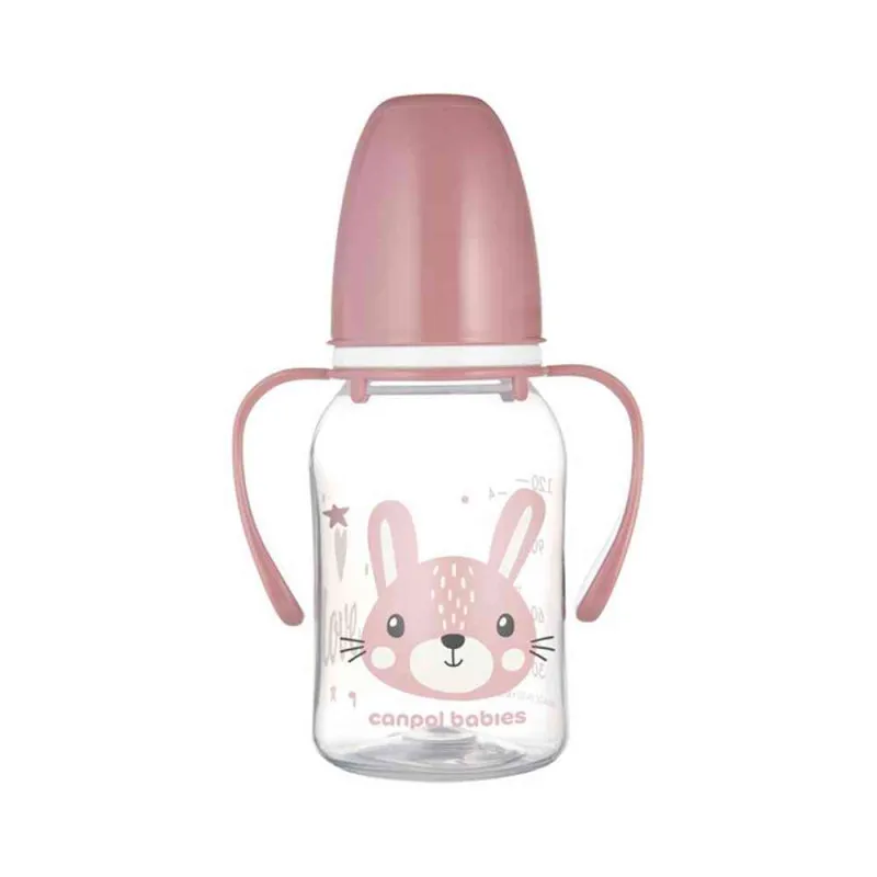 CANPOL BABIES FLASICA SA DRSKAMA CUTE ANIMALS 120ML (11/823) - PINK