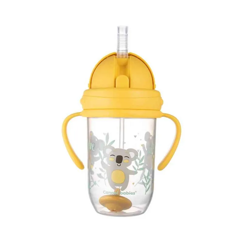 CANPOL BABIES NON-SPILL SPORTSKA SOLJA SA SLAMCICOM (TEG) 270ML 56/606 EXOTIC AN...