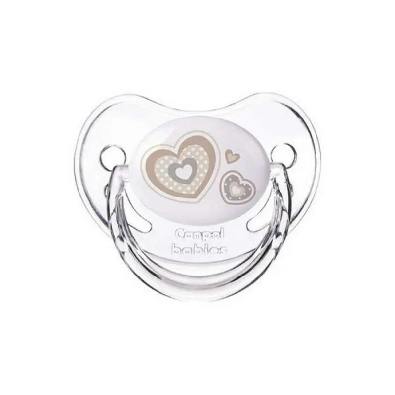 CANPOL ORTHODONTIC VARALICA SILIKON 6-18M BE¦ 1/1