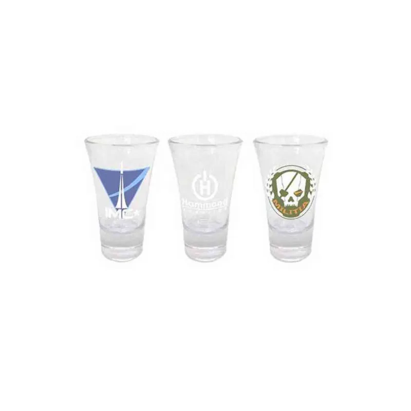cASE TITANFALL SHOTGLASSES SET OF 3