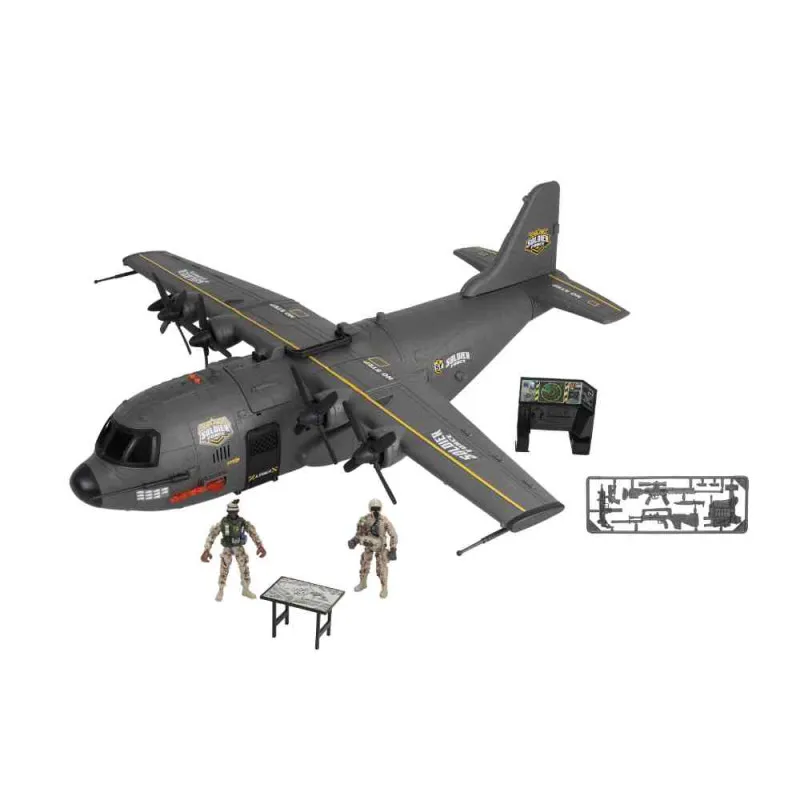 CHAP MAI SOLDIER FORCE L&S HERKULES CARGO AVION PLAYSET