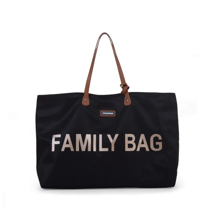 CHILDHOME FAMILY BAG CRNO ZLATNA