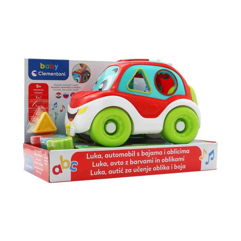 CLEMENTONI INTERAKTIVNI 3U1 AUTO OBLICI I BOJE