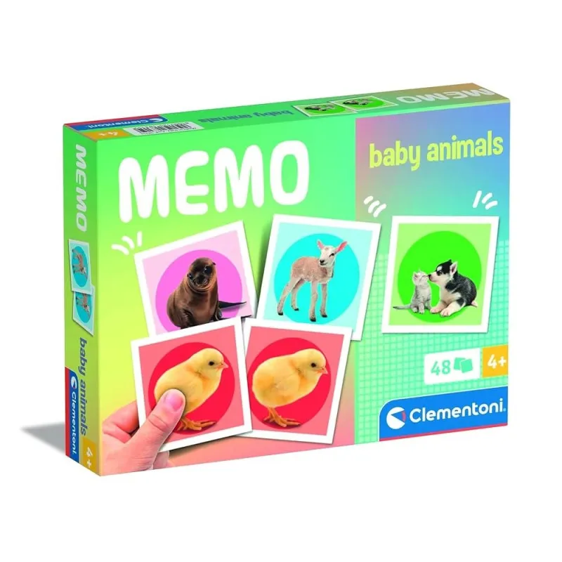 CLEMENTONI  MEMO POCKET BEBE ŽIVOTINJA