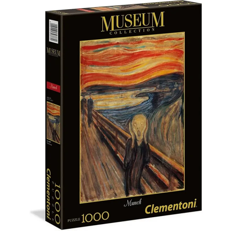 CLEMENTONI PUZZLE 1000 MUSEUM L'URLO DI MUNCH