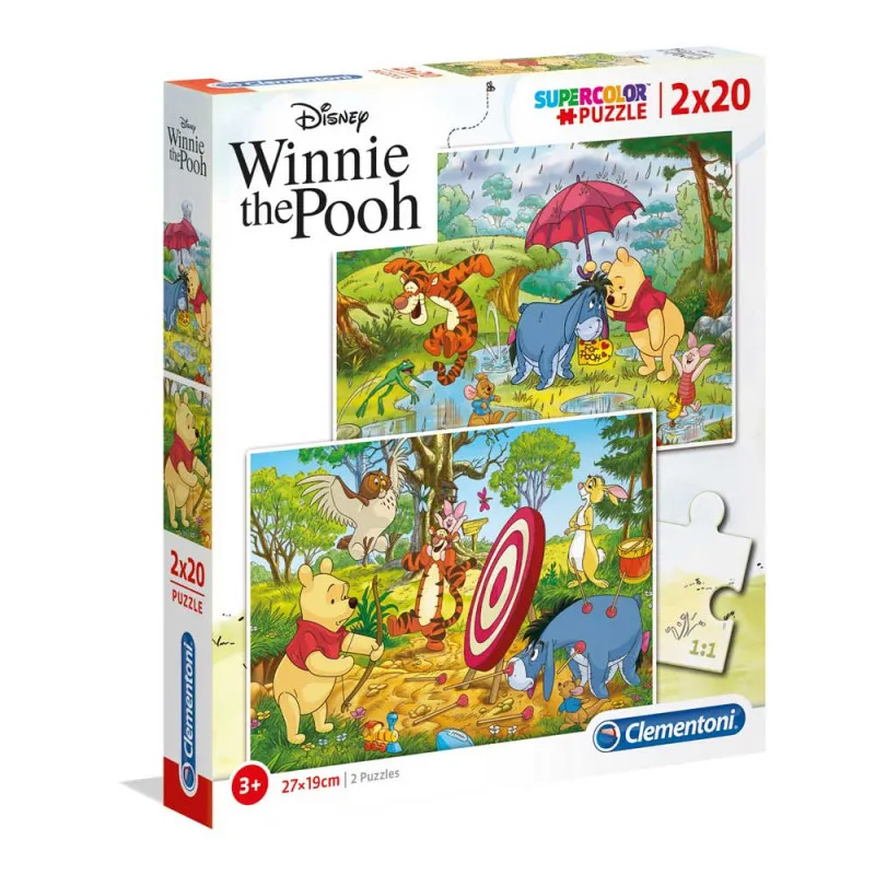 CLEMENTONI PUZZLE 2X20 WINNIE THE POOH 2018
