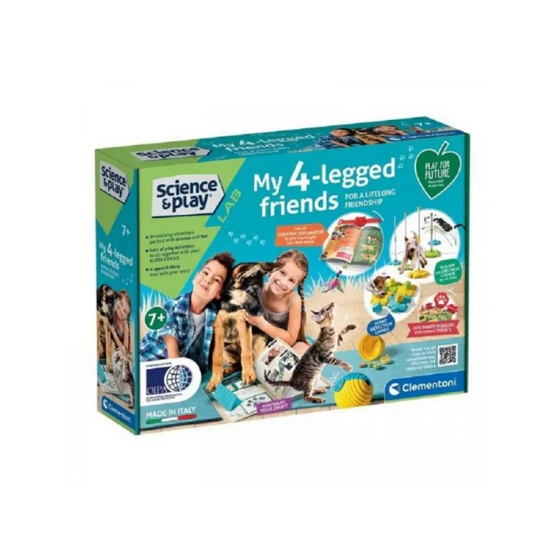 CLEMENTONI SCIENCE MOJ CETVORONOZNI DRUGARI SET