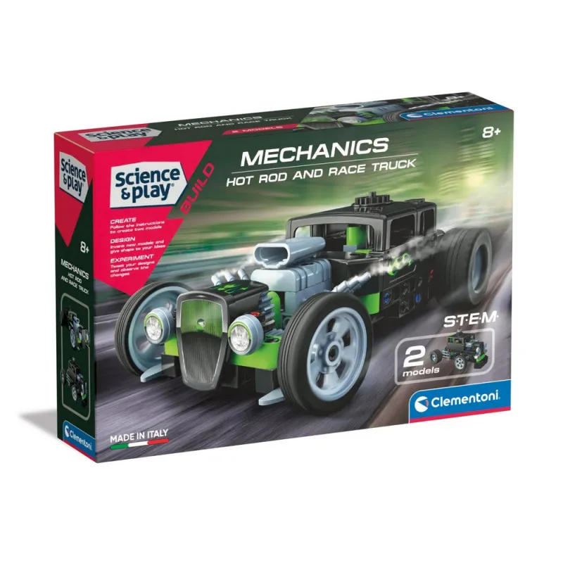 CLEMENTONI SMALL MECH LAB - HOT ROD