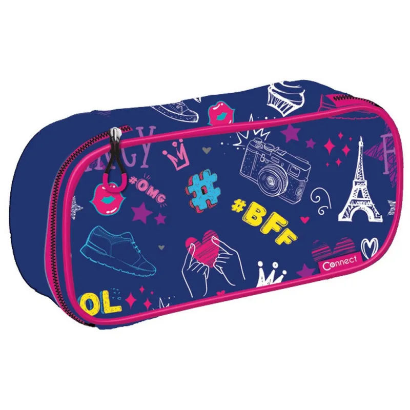 CONNECT PERNICA OVALNA 1ZIP 1PREKLOP SUPER GIRL 25.CONNECT 57433
