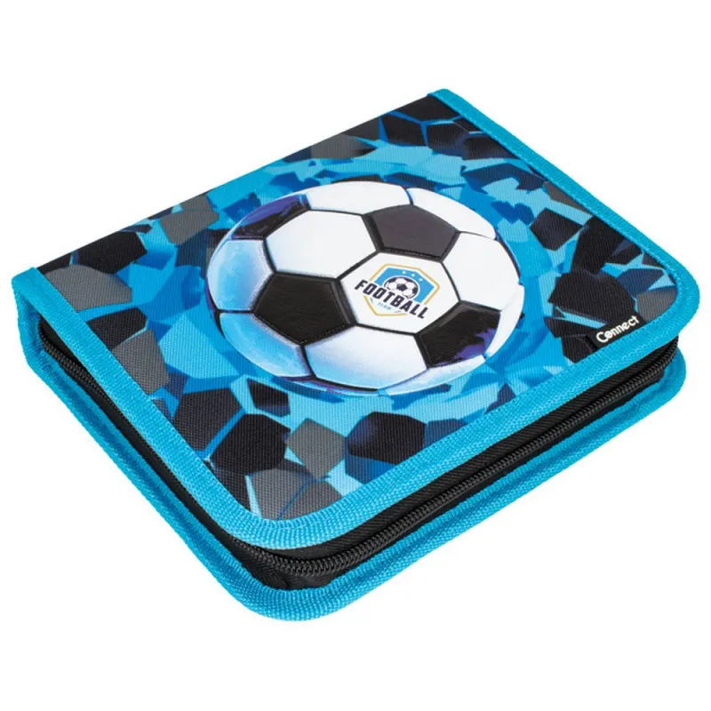 CONNECT PERNICA PUNA 1ZIP 2PREKLOPA FOOTBALL BLUE 1A 25.CONNECT 57383